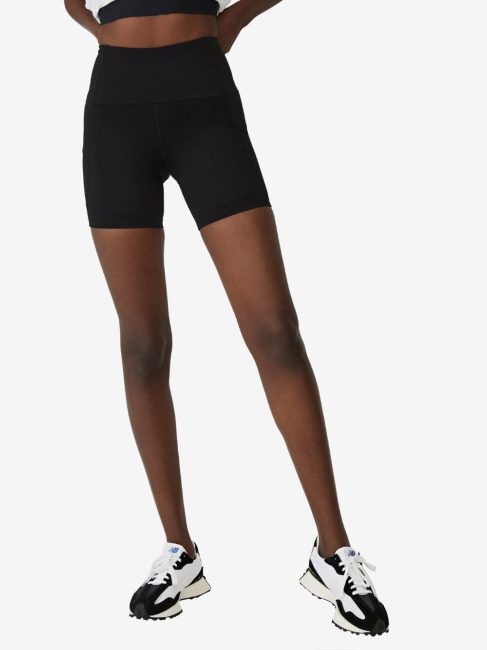 COTTON ON Womens Compression Mid Length Bike Shorts